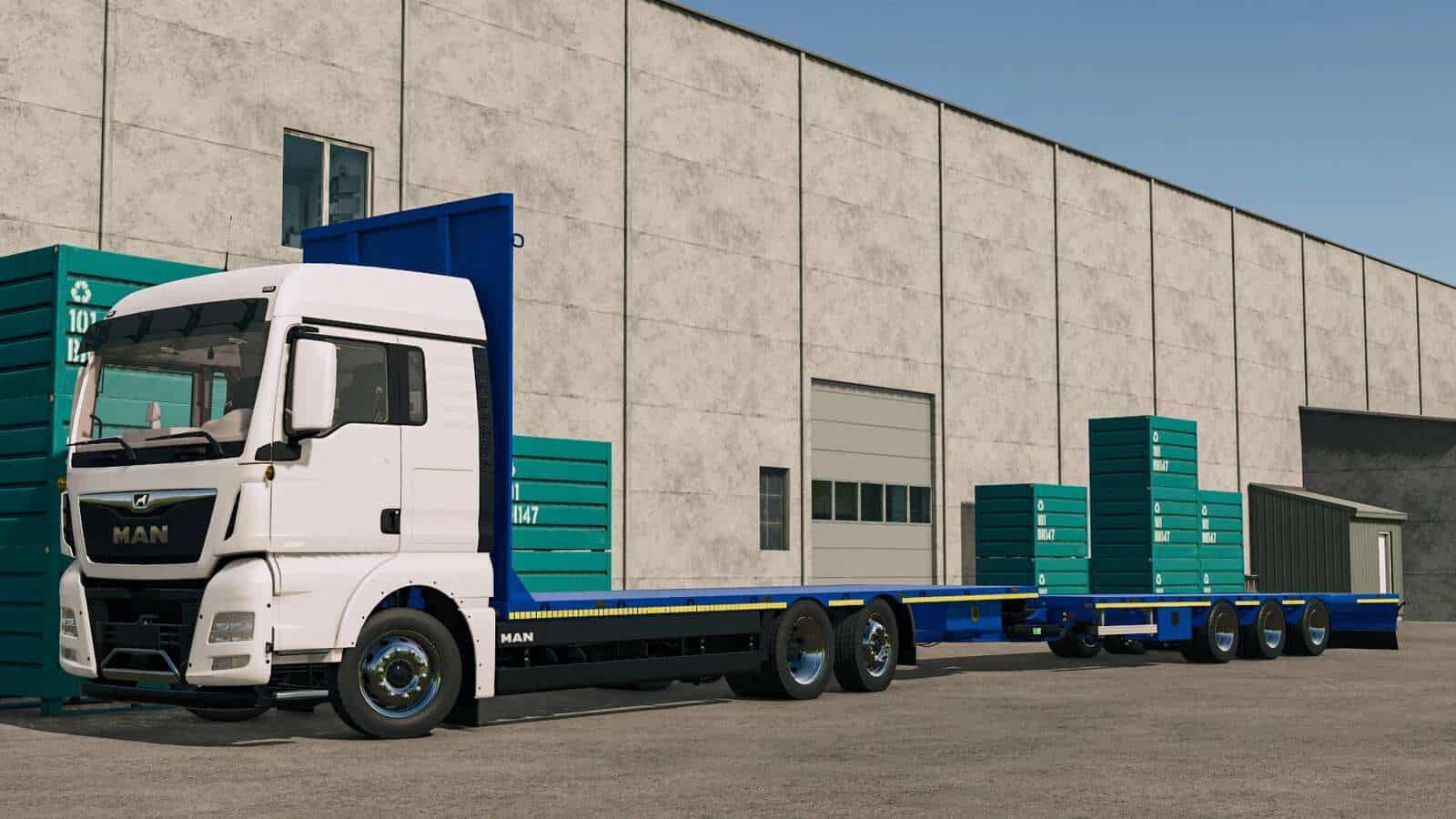 MAN TGX 6×2 Straw Bale v1.0 thumbnail 3