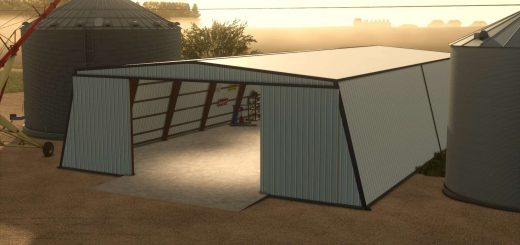 Metal Frame Shed v1.0