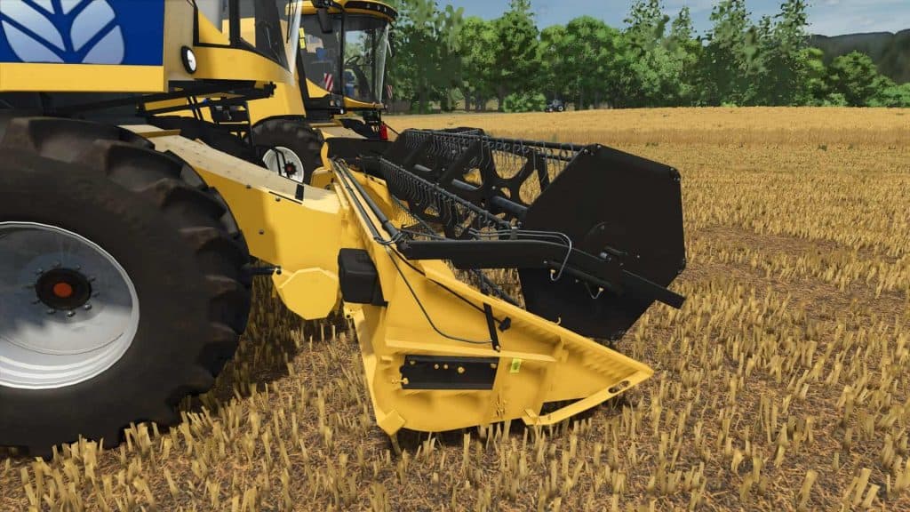 Header Fronts Fs25 New Holland High Capacity 720CG Headers Pack V1.0 | FS25 Mod Download