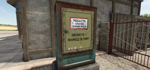 Old Polish Herbicide And Fertilizer Tank v1.0