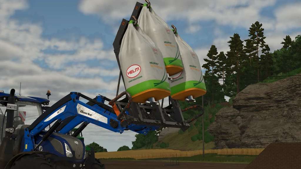 Quicke Big Bag Handler Rust Edition v1.2