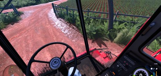 Realistic camera with hand on steering wheel V1.1