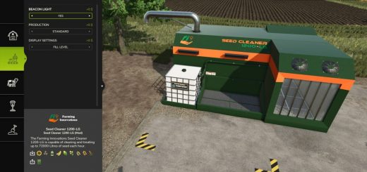 Seed Cleaner 1200-LG V1.0