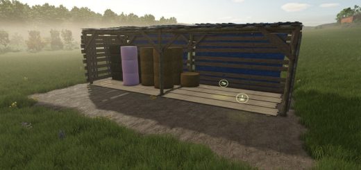 Small Rustic Bale Shed V1.0