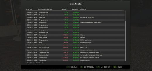 Transaction Log V1.1