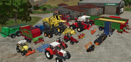Vehicle and Tool Packs from FS22 to v1.0