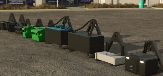Weights pack for tractor triangle V1.0