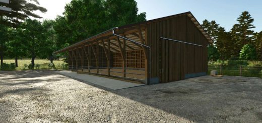 Wooden Sheepbarn With Pasture v1.0.0.1