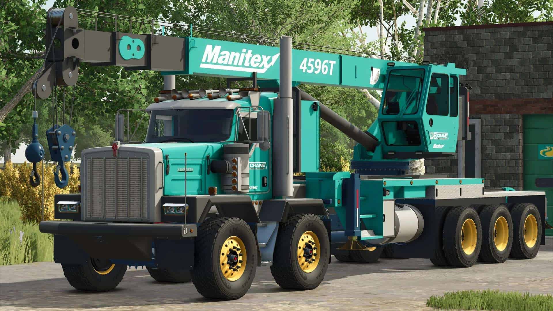 Kenworth C500 Manitex 4596 Picker Truck v1.0