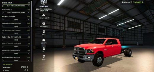 2018 Ram 3500 Mega Crew Cab v1.0.0.2