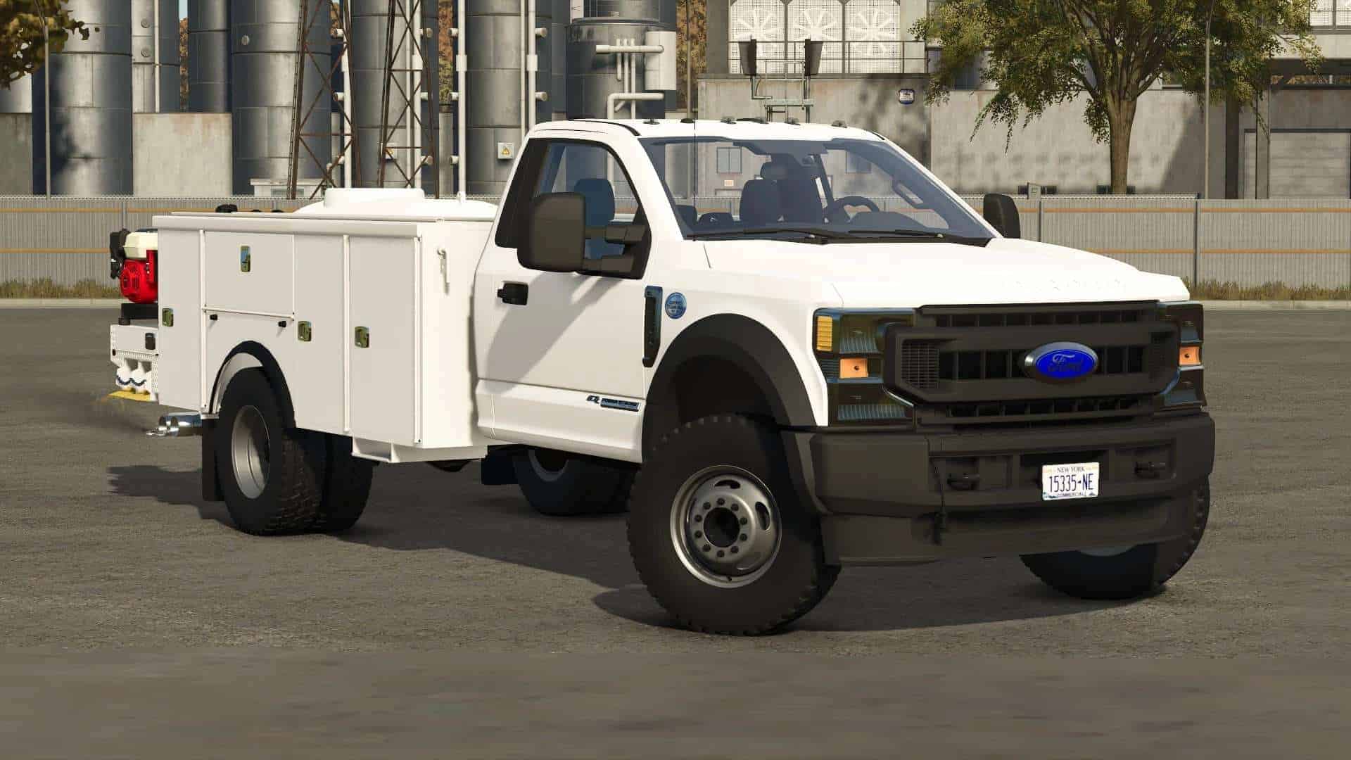 2022 Ford F600 Service/Bucket Truck v1.0
