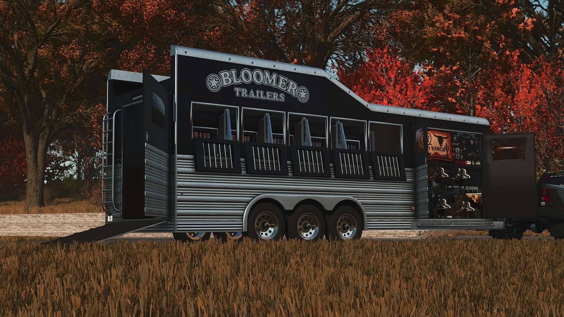 2025 Bloomer 5 Horse Bumper Pull Trailer v2.0