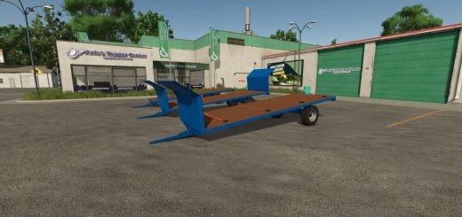 Artisanal flatbed trailer V1.0