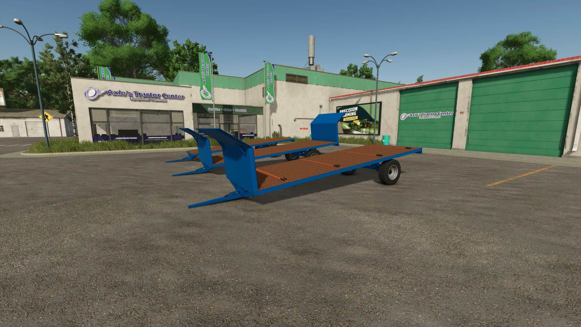 Artisanal flatbed trailer V1.0