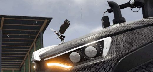 Chrome Eagle radiator mascot v1.0