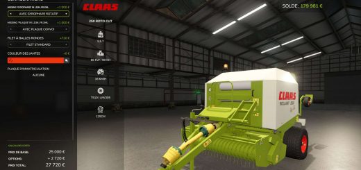 Claas Rollant 250 Roto Cut v1.0