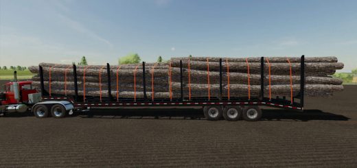 Dropdeck Trailer – Autoload Bales v1.0.1.2