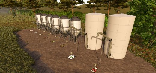 Farm Supply Silo Set V1.0