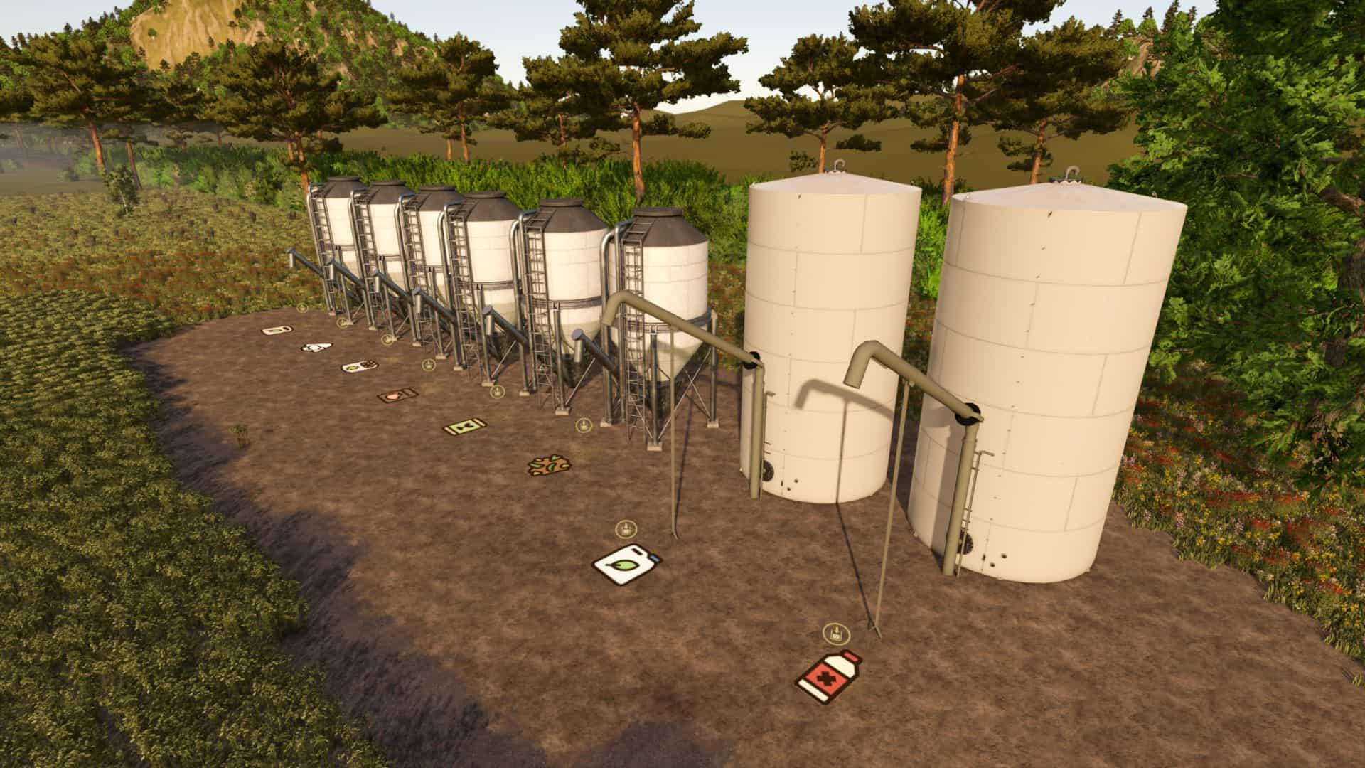Farm Supply Silo Set V1.0