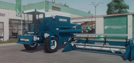 Ford 642 Combine & Headers v1.0