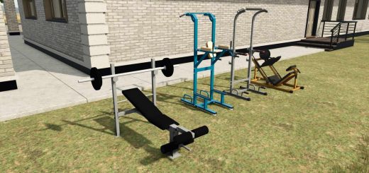 Gym equipment pack V1.0