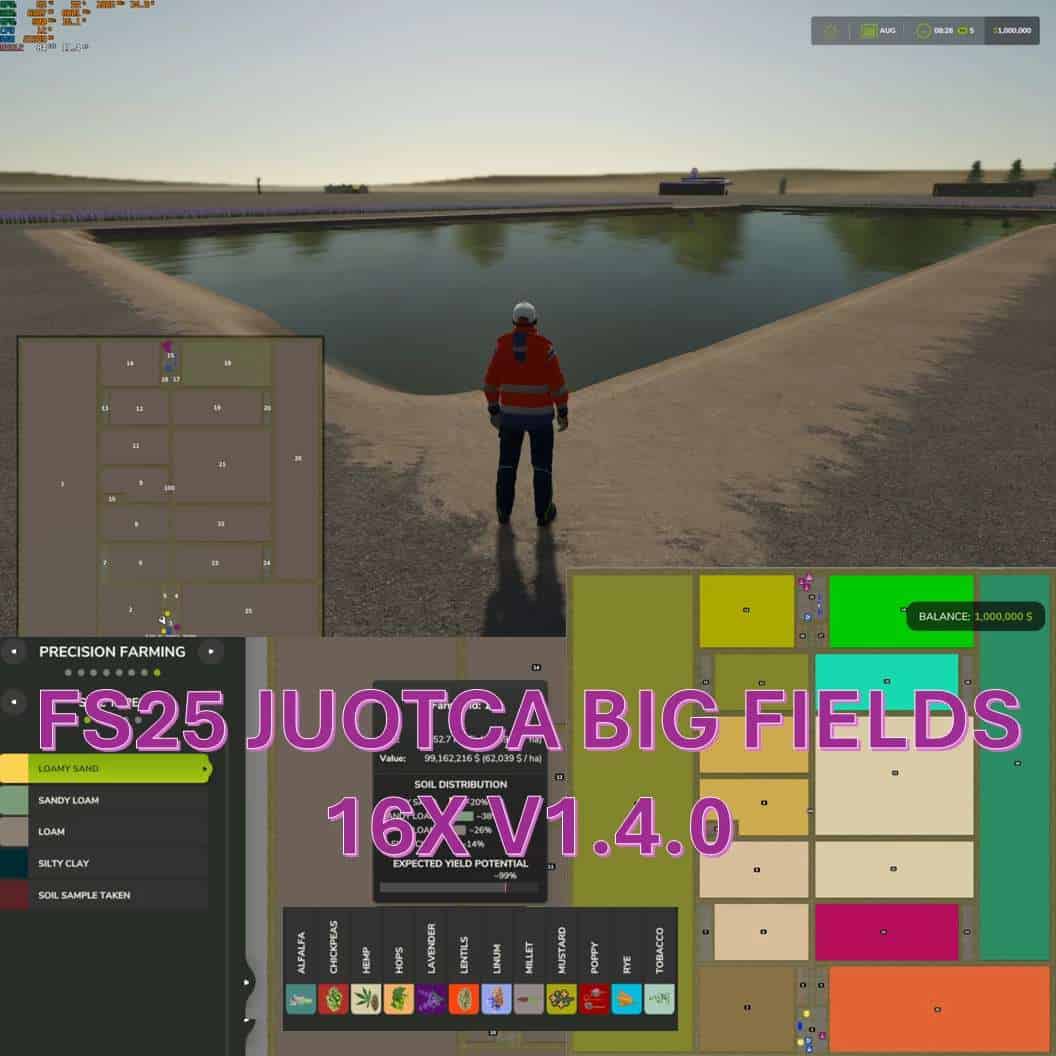 JUOTCA BIG FIELDS 16X V1.4