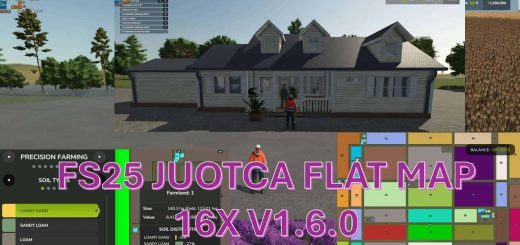 JUOTCA FLAT MAP 16X V1.6