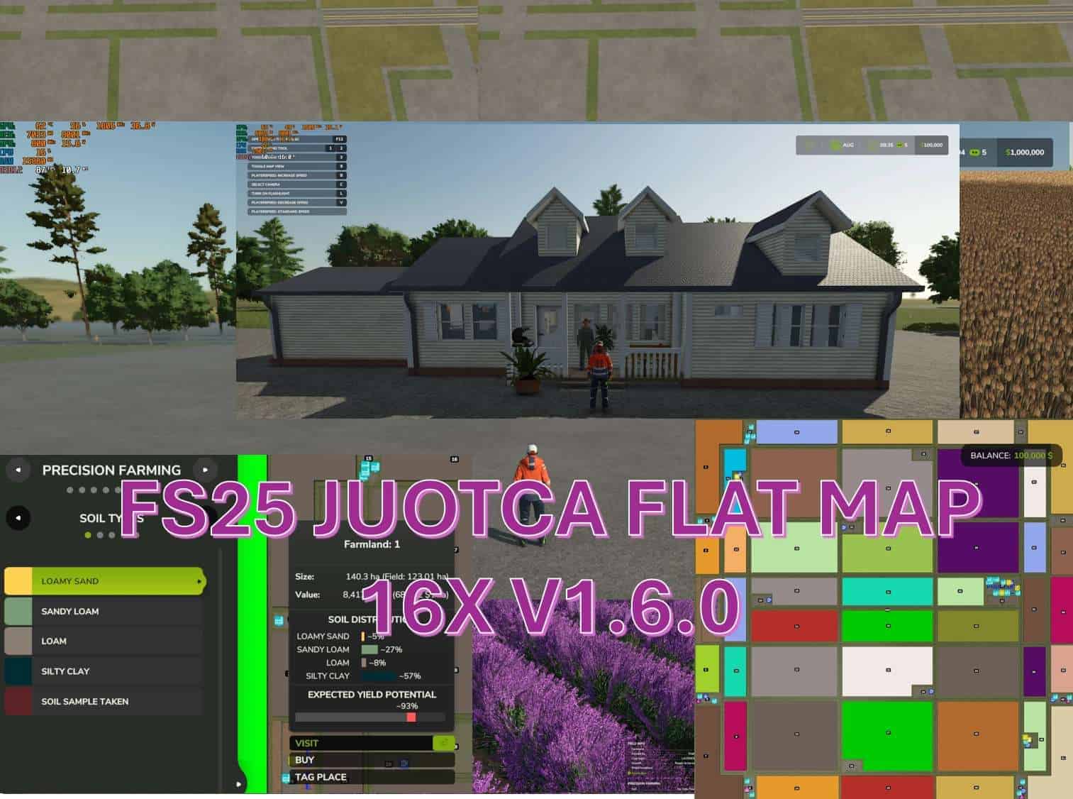 JUOTCA FLAT MAP 16X V1.6