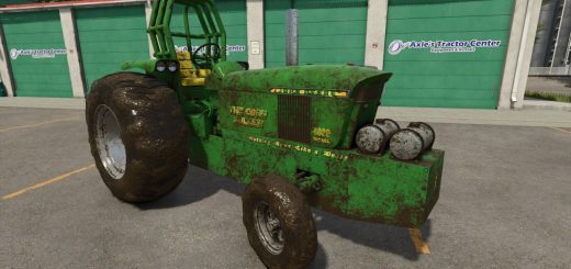 John Deere 4020 Pulling Tractor v1.0