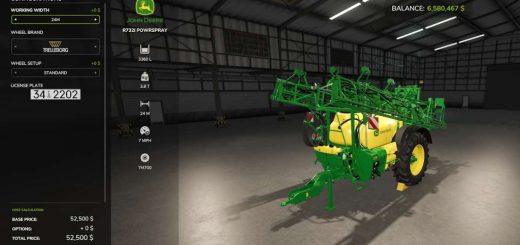 John Deere Precision Farming Sprayers v1.7
