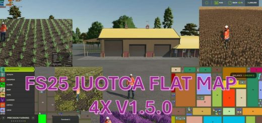 Juotca Flat Map 4X v1.5.0.0