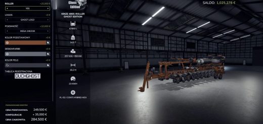 Kinze 4905 with roller v1.0.0.1