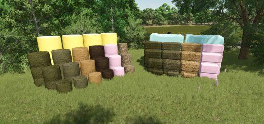 Large Stack Of Bales V1.0