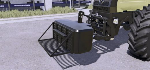 Lizard 1050 KG front and rear weight v1.0.0.1