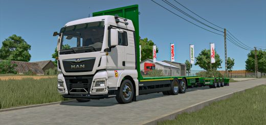 MAN TGX 6×2 Straw Bale v1.0.0.1