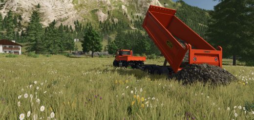 Meiller tandem tipper v1.0