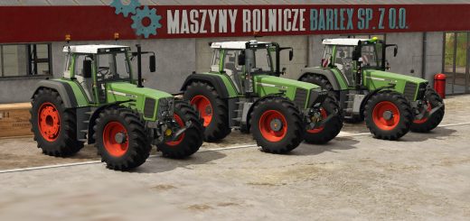 Physics adjustment Fendt Favorit 800 900 Series V1.0.1