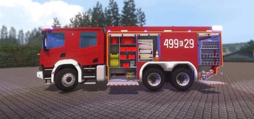 Scania gcba osp Szaflary v1.0