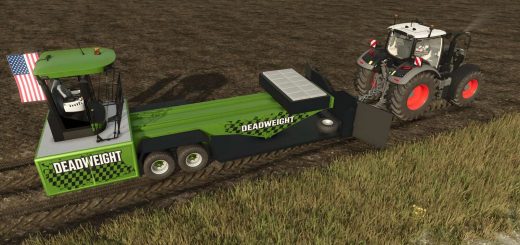 Tractor Pulling Sled v1.0