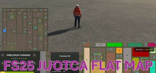 JUOTCA FLAT MAP 2X V1.5