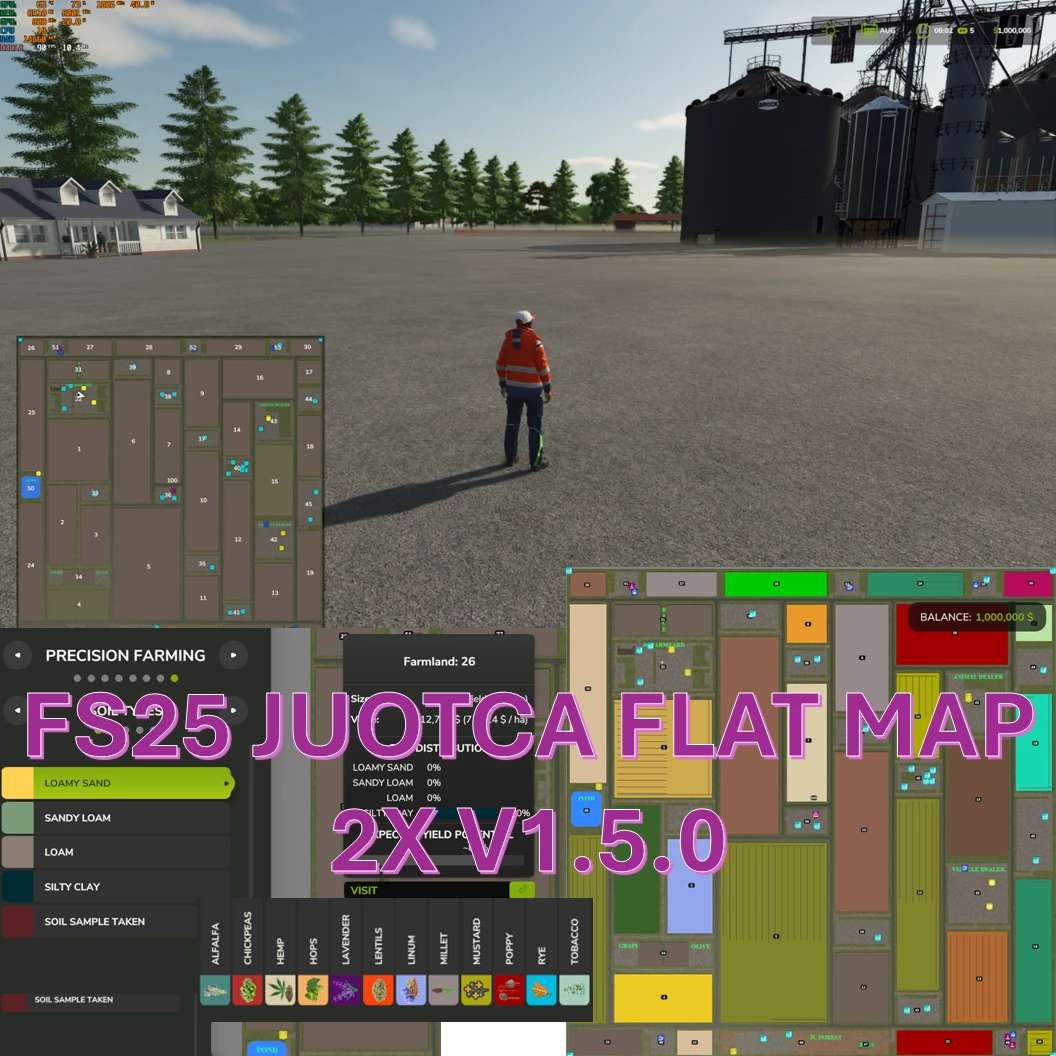 JUOTCA FLAT MAP 2X V1.5