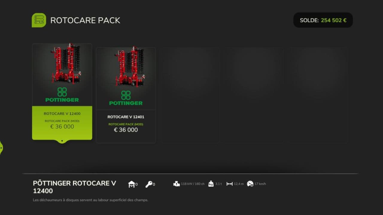 Pöttinger Rotocare Pack V1.0 thumbnail 2