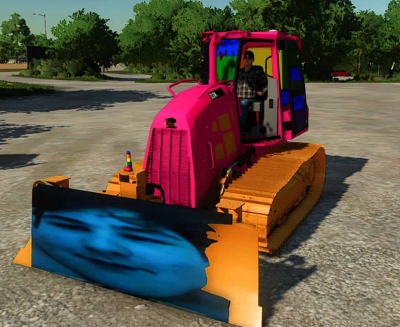 FS22 Cat dozer pack v1.0