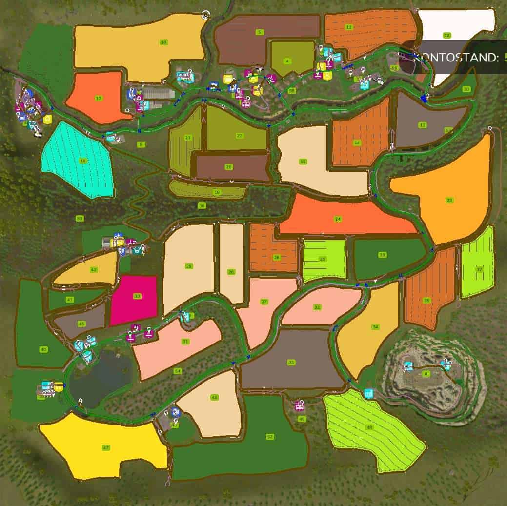 AutoDrive for the map Bergblick v1.0.5