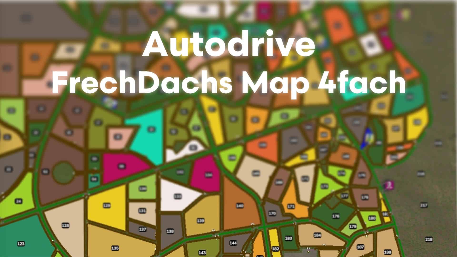 Autodrive FrechDachs Map 4fach V1.0
