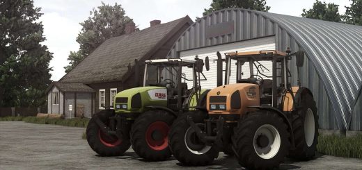 CLAAS / Renault Ares 836 RZ (Rust Edition) v1.0.0.1