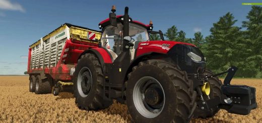 Case IH Optum AFS + Steyr Terrus CVT + New Holland T7 HD v1.4.8