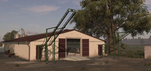 Cow Barn With Manure Conveyor v1.0