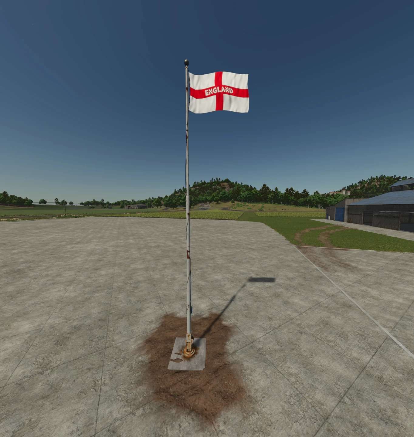 ENGLAND FLAG POLE v1.0