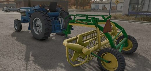 John Deere 74 Side Delivery Rake v1.0